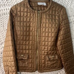 Zenergy by Chico’s small lightweight quilted zip up jacket. Perfect condition